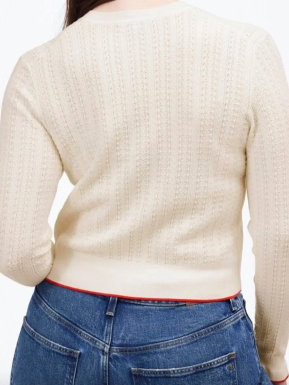 Madewell The Signature Open-Knit Cardigan Women's Small